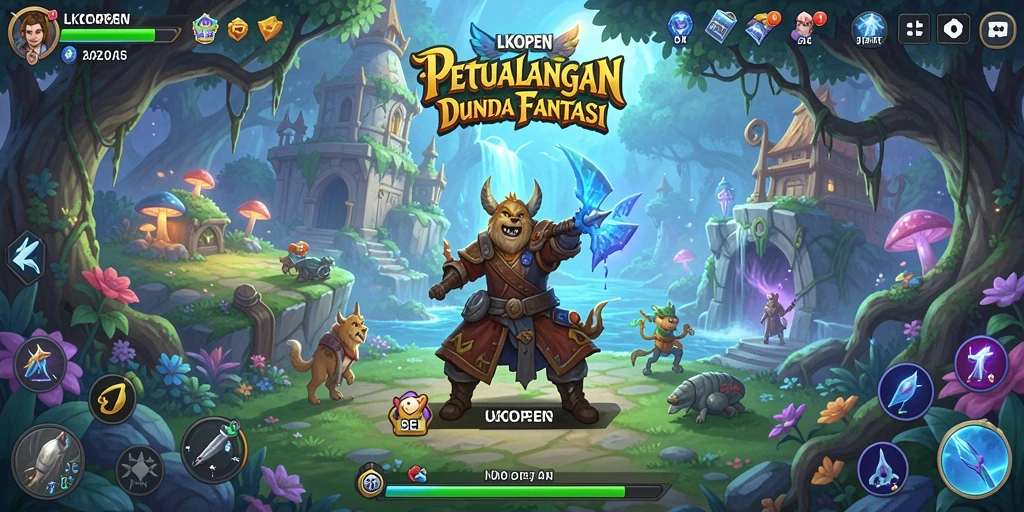 Tampilan gameplay LKOPEN yang menegangkan dan penuh petualangan.