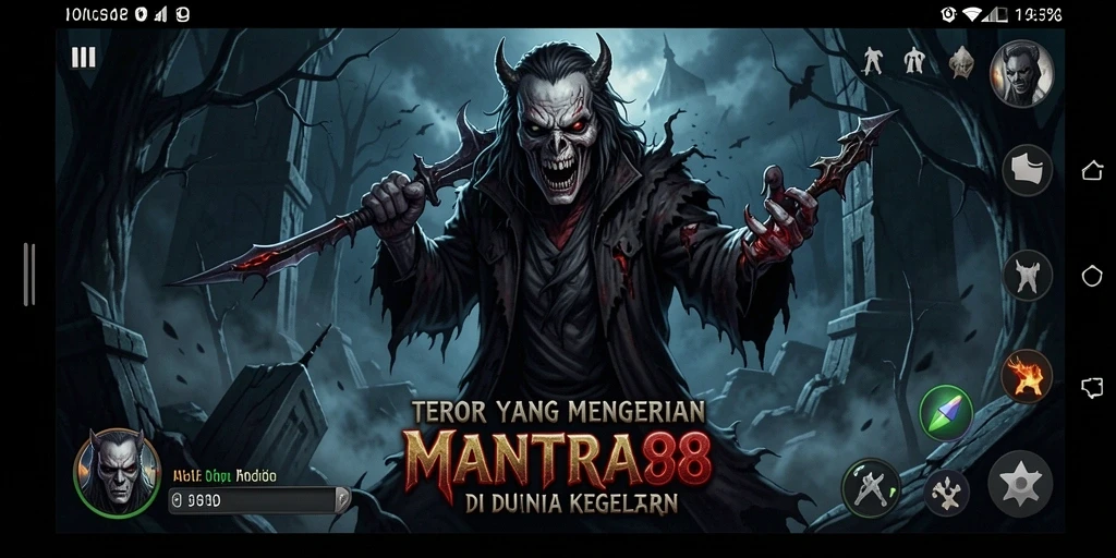 Menampilkan gameplay mencekam di dunia penuh teror.