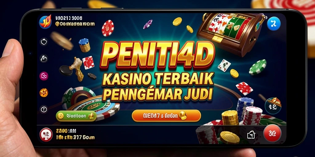 Tampilan gameplay seru dan grafik menarik di PENITI4D.