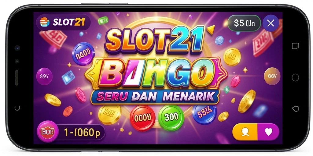 Gameplay Bingo yang seru dan interaktif di SLOT21.