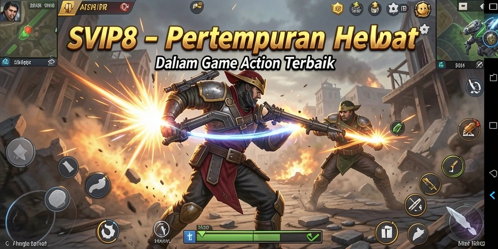 Tampak aksi seru dalam gameplay SVIP8 yang memukau.