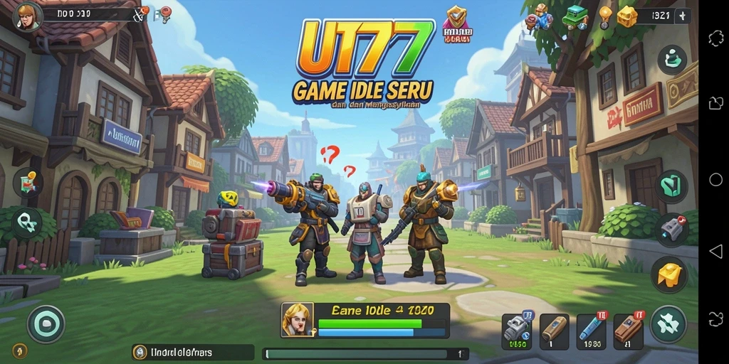 Tampilan menarik dari gameplay UT77 yang seru dan santai.
